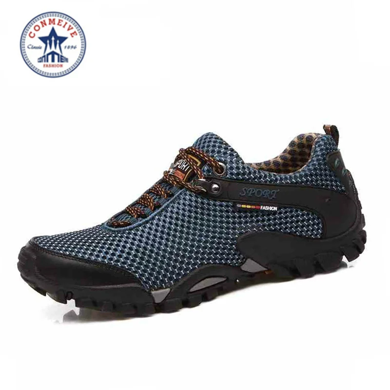 Новинка 2017 мужские весенне летние уличные треккинговые дышащие сетчатые