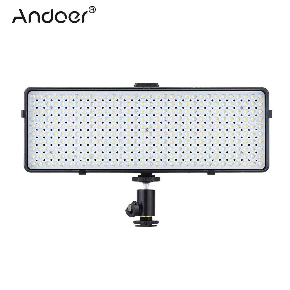 Andoer DV 320GD 320 светодиодные лампы для видеосъемки Vari Temp Светодиодная лампа
