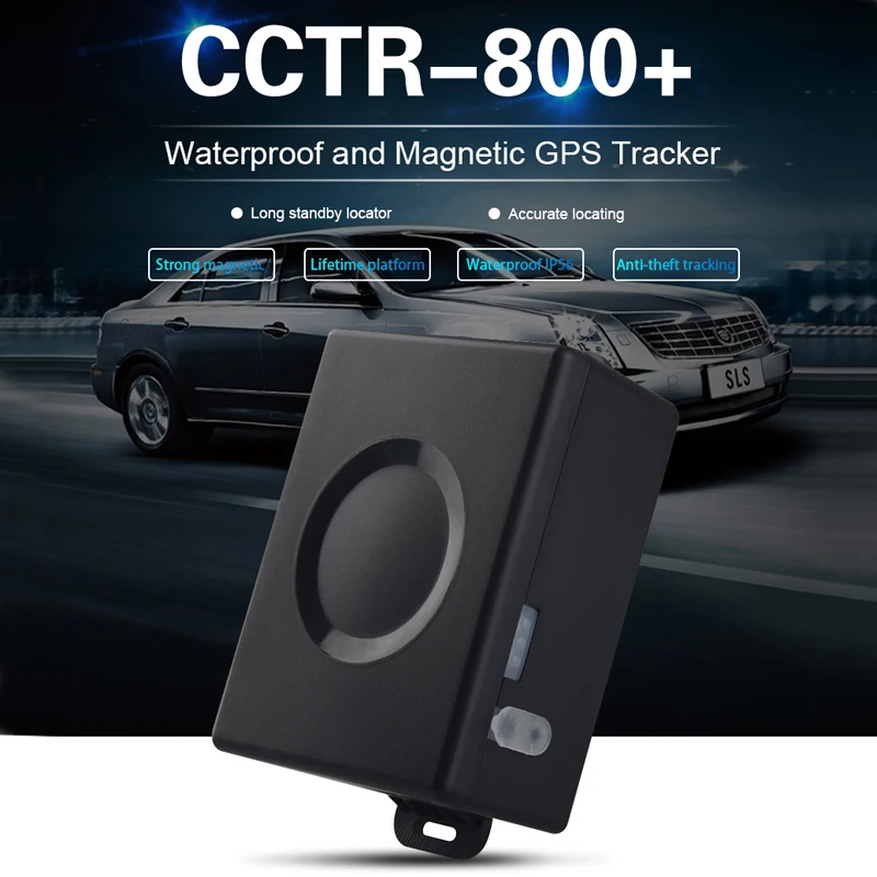 Автомобильный gps трекер CCTR-800 плюс Автомобильный gps локатор большой аккумулятор 6000 мАч 50 дней в режиме ожидания сильный магнит срок службы отслеживание