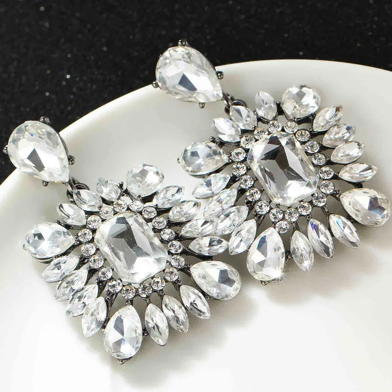 Новый Для женщин Модные украшения Стиль серьги ручной работы Прямоугольные