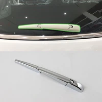 car accessories exterior decoration abs chrome rear window wiper noozle cover trim for jeep compass 2017 car styling
