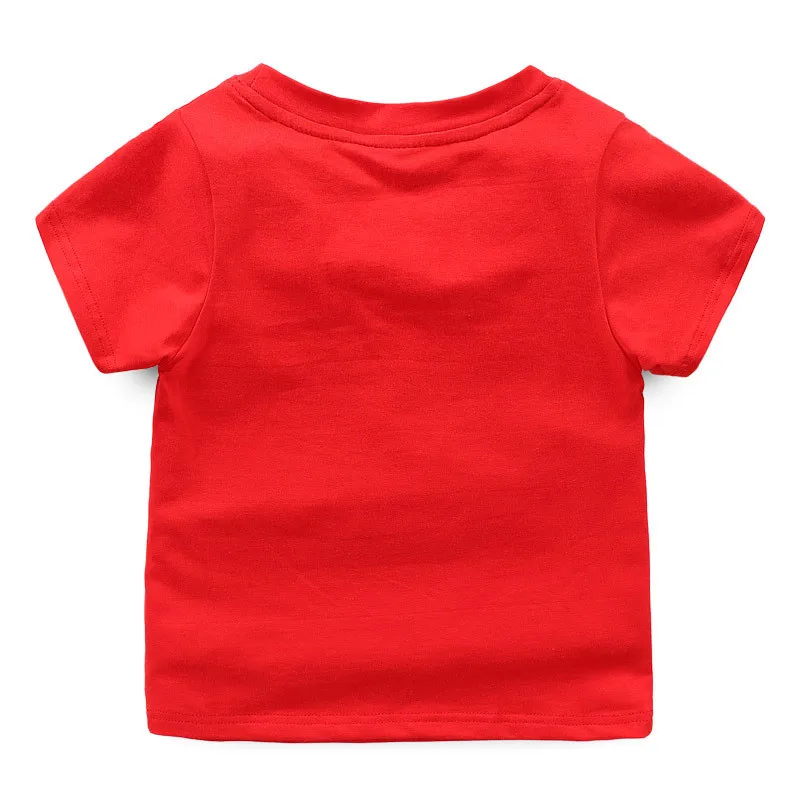 Jumpingbaby 2021 футболка для мальчиков Детская топы девочек летний топ рубашка