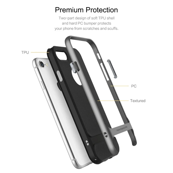 Чехол Rock royce из ТПУ+ поликарбоната для iPhone 7/7 plus, чехол из поликарбоната, Роскошный чехол для iPhone 7