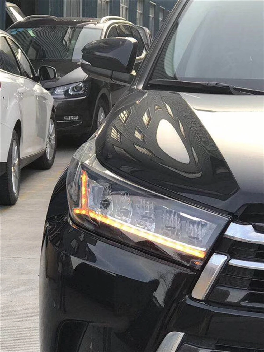 Автомобильный Стайлинг для Toyota Highlander Kluger 2018 светодиодный светильник DRL