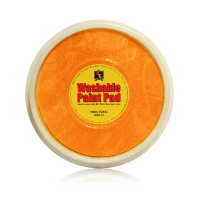 L size Yellow Детские креативные игрушки для рисования, моющийся коврик для рисования, безопасная краска для пальцев, Портативная Игрушка «сделай сам», развивающие игры, новинка, подарки - Цвет: L size Yellow