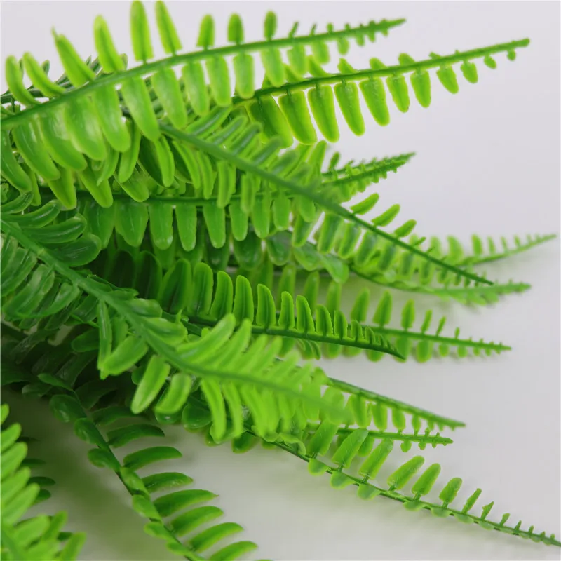 1 ветка искусственных зеленых растений искусственный папоротник персидская