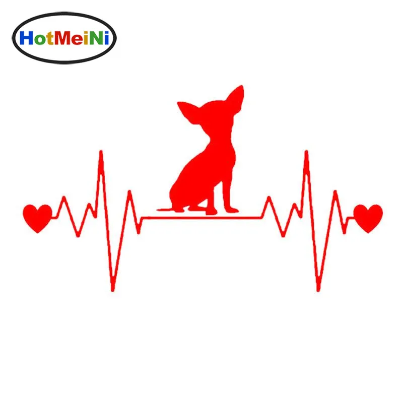 Автомобильный Стайлинг Чихуахуа собака сердцебиение спасательный круг милые