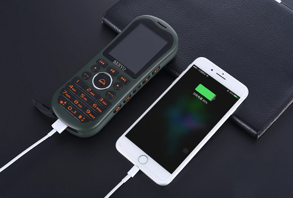 SERVO K8 портативная sim карта двойной динамик мобильный телефон с Bluetooth беспроводной