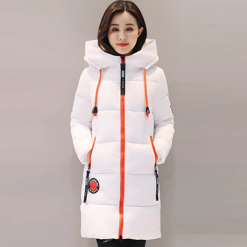 2017 зимние утепленные женские парки Женская Стеганая куртка верхняя одежда плюс