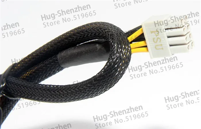 Черные туфли высокого качества с длинными рукавами 8 Булавки pci-e до (6 + 2) булавки