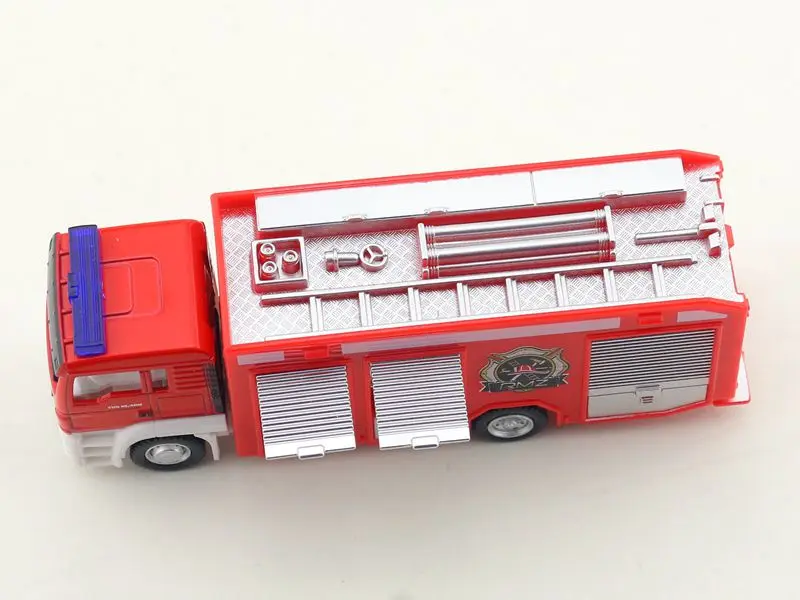 

RMZ City/Diecast Toy Car Model/1:64 Scale/MAN Fire Engine Truck Tractor/Vehicle Educational Collection/Gift For Children