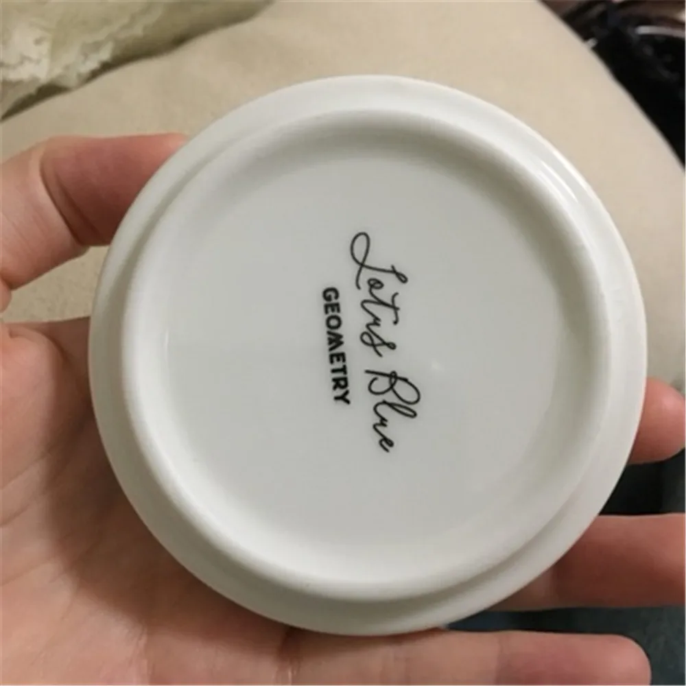 Блюдо соусом Chic Керамика Procelain миску Геометрия вкус чаши соевый пасты фруктового