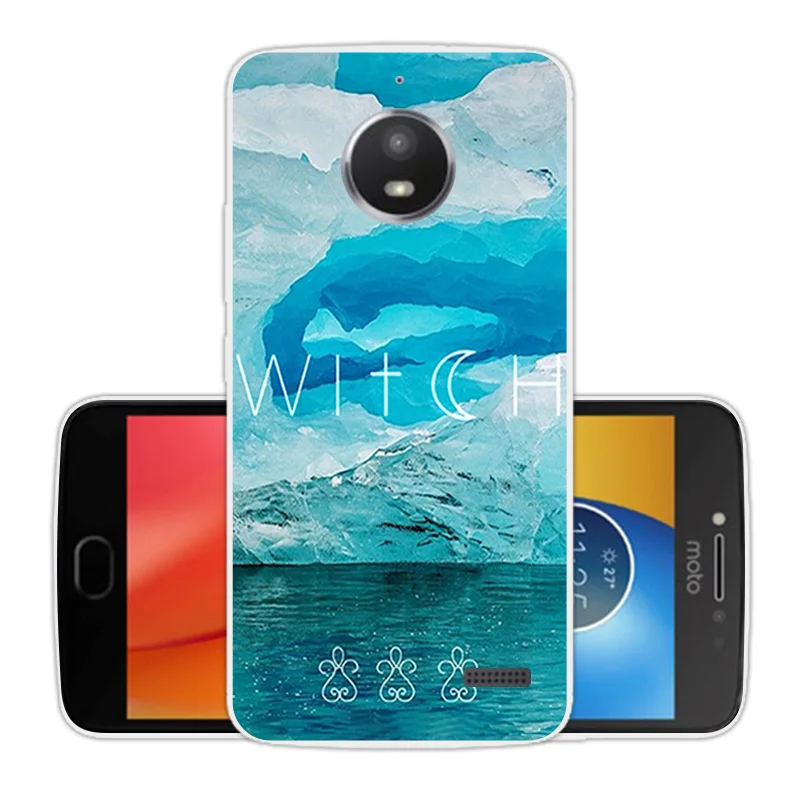 Для Motorola Moto E4 Мягкий силиконовый чехол для телефона квадратный XT1766 XT1763 мягкий TPU 5