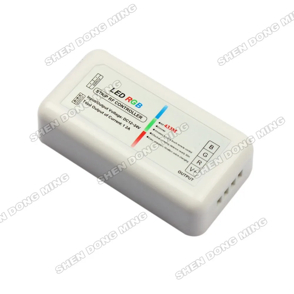 DC 12В 24В 12А 433 м светодиодный беспроводной 28key rf RGB пульт дистанционного управления