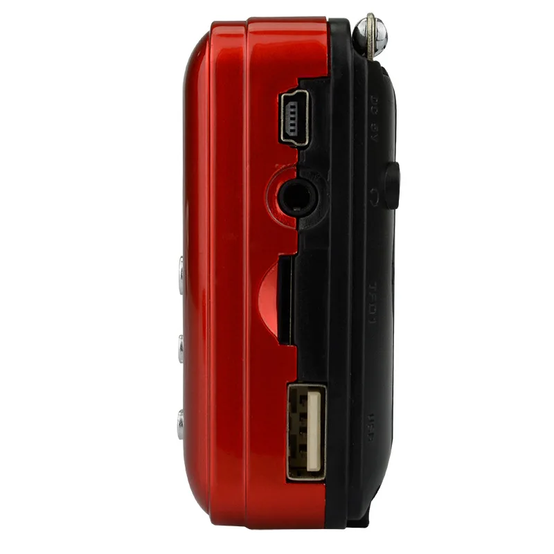 3 в 1 портативная радиокарта, нейтральный MP3-плеер для пожилых людей, динамик, поддержка TF карты и usb-накопителя, музыкальный MP3/4 мини fm-радио, громкий динамик