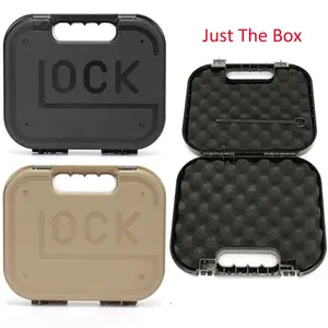 Влагостойкий пластиковый защитный чехол с защитой от падения для Glock Mini водные гелевые бусинки для бластера модифицированный экстерьер черныйкоричневый