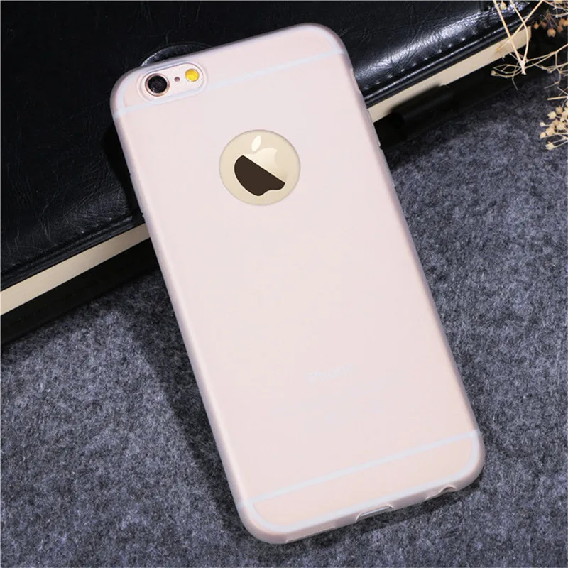 Чехол ANTE, Роскошный Матовый Мягкий силиконовый чехол для iPhone 6, чехол s 6s Plus, полный чехол для iPhone 6, 7 Plus, чехол для телефона, чехол s - Цвет: Translucent