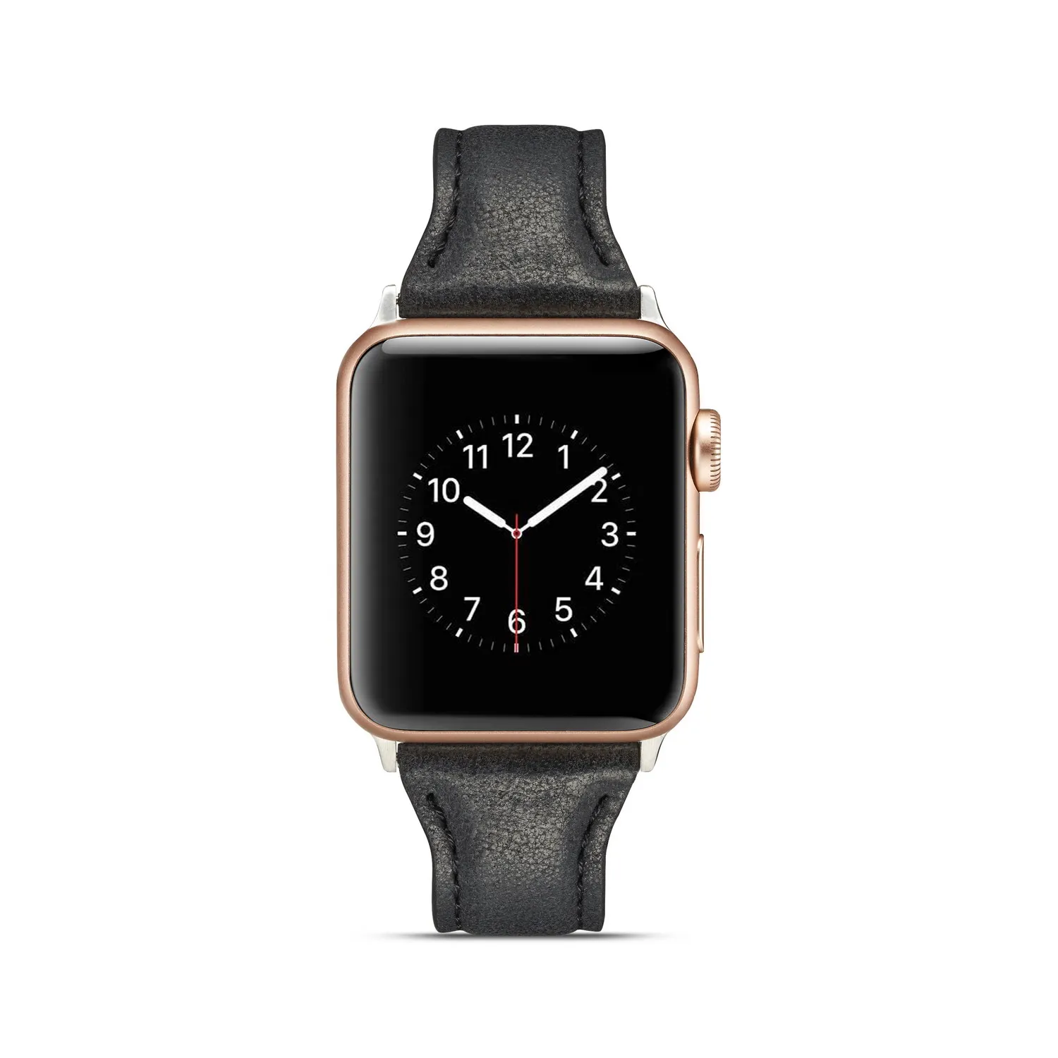 Модные Стиль ремешок для наручных часов Apple Watch, версии серии, на возраст 1, 2, 3, 4, ремешок из натуральной кожи для ремешок для часов аpple 38 мм 40 мм 42 44 мм браслет