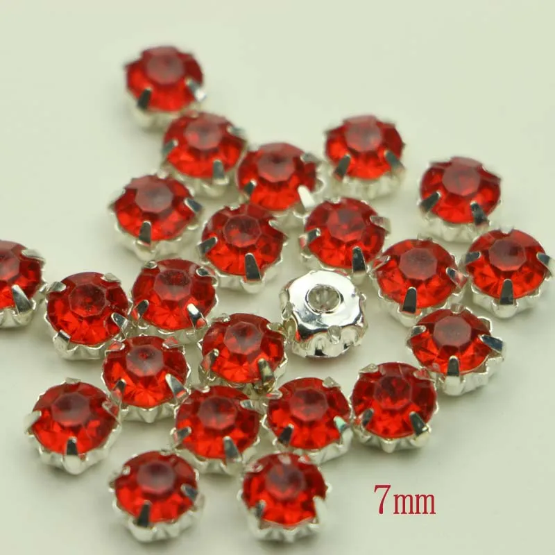 RED 30PCS 30 шт. DIY ювелирные аксессуары из бисера материал медь 8 мм сверло в форме когтя Ручное шитье стеклянные когти сверло свадебное платье обувь сверло - Цвет: RED 30PCS