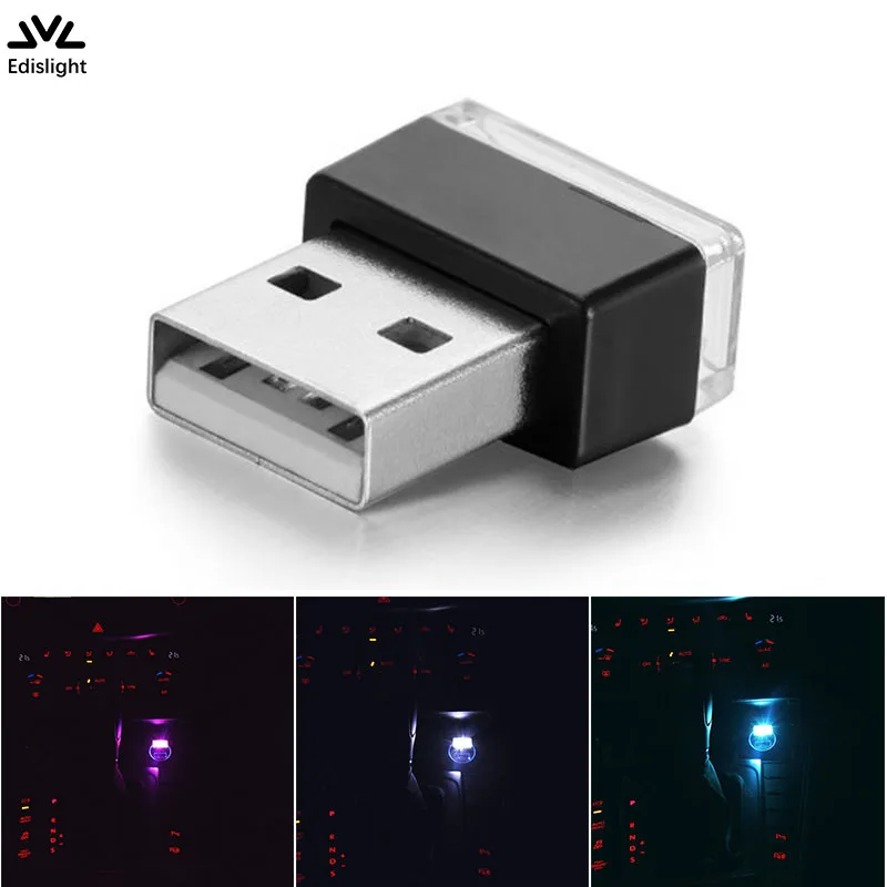 Автомобильные светодиодсветодиодный USB лампы для атмосферы аварийное освещение
