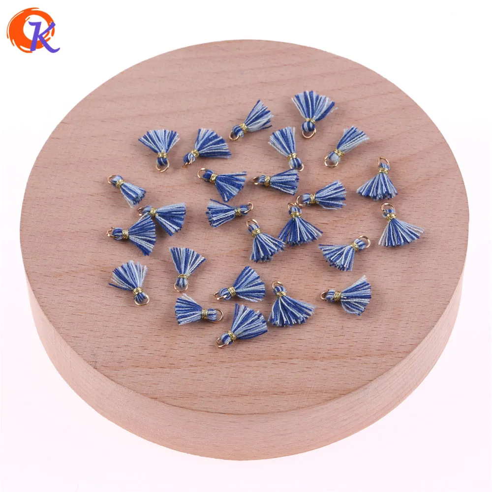 LS-1CM-85 Сердечный дизайн 20 шт./лот 1 см хлопковые кисточки/Аксессуары для ювелирных изделий/Ювелирные изделия/золотое кольцо/серьги кисточки/diy Аксессуары - Цвет: LS-1CM-85