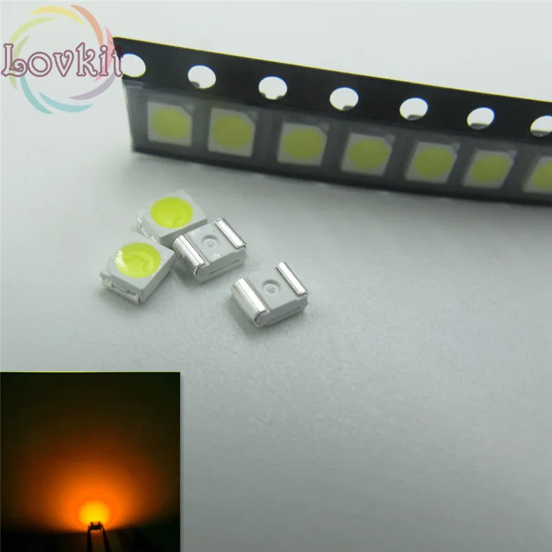 5000 шт 1210 3528 SMD Светодиодные желтые светоизлучающие диоды PLCC 2 1 8 в SMD/SMT чип лампы
