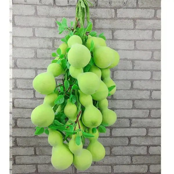 gourd Имитация фруктов и овощей DIY праздничные принадлежности искусственный декор для ресторана кухни дома настенный Декор Поддельные - Цвет: gourd