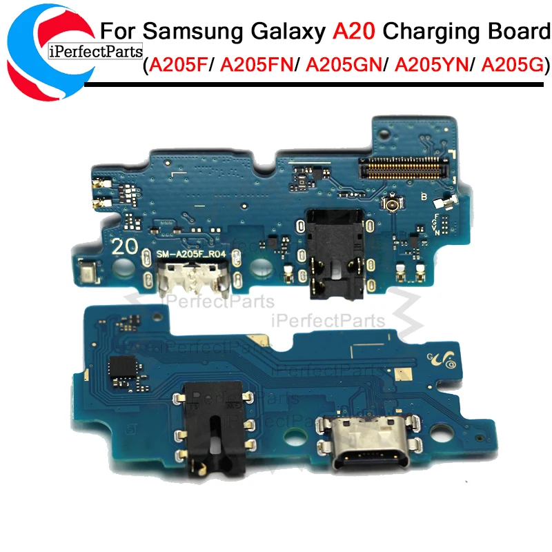 Зарядная плата для Samsung Galaxy A10 A105 A20 A205 A30 A305 A40 A405 A50 A505 подсветкой подошвы