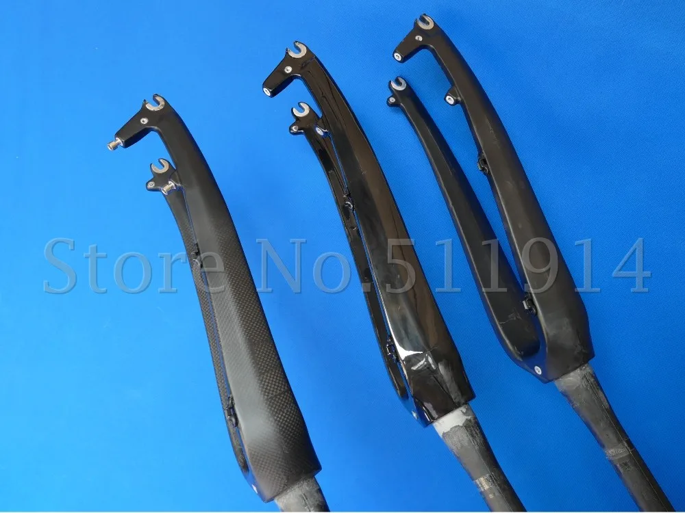 Велосипедная вилка для дискового тормоза из углеродного волокна езды на