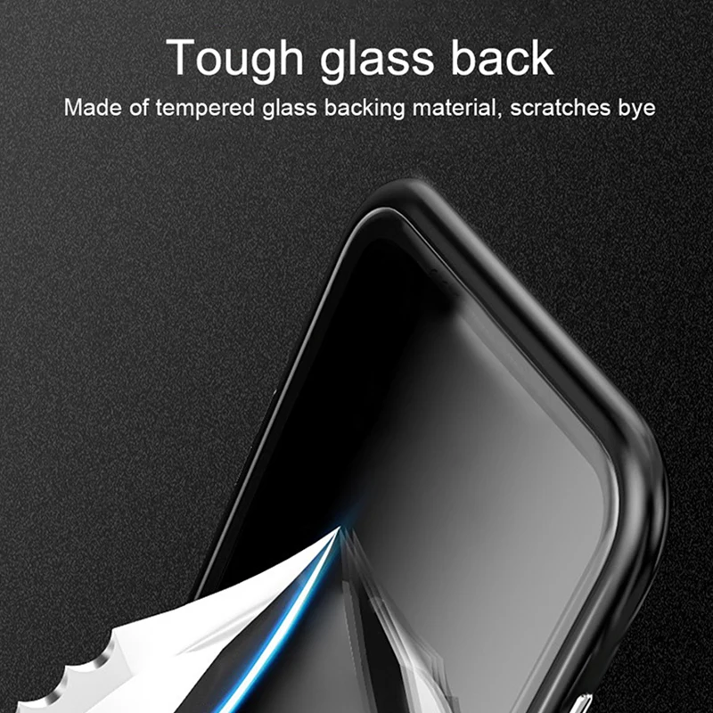 Магнитные чехлы для Xiaomi Redmi Note 7 на Ksiomi Note7 Not металлическая рамка встроенный