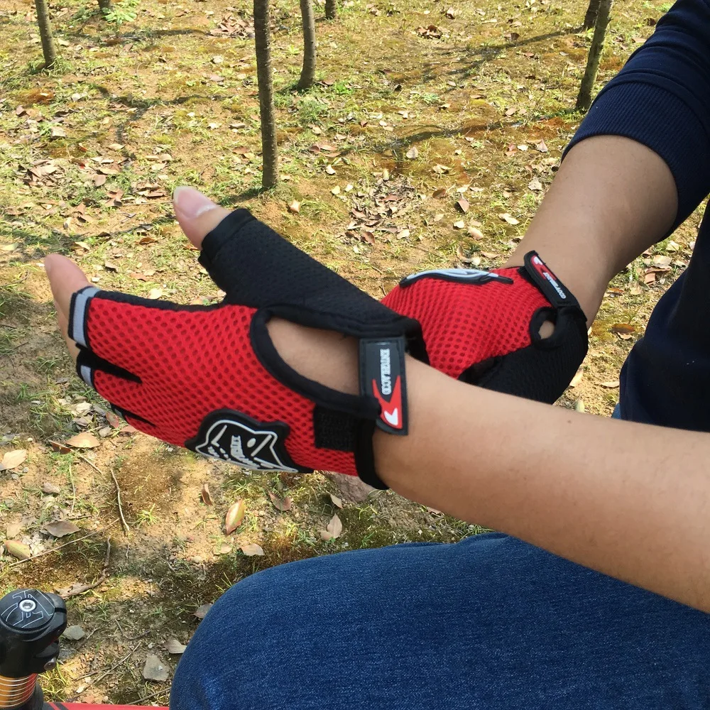 Waterproof Half-finger DesignOutdoor Men Bike Glove Outdoor Bicycle Cycling Sport Half Finger Gloves Mesh Breathable | Спорт и