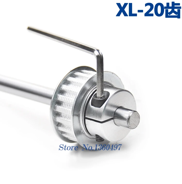Новейший 20 зубчатый зажимной шкив для синхронизации алюминиевые детали 3D