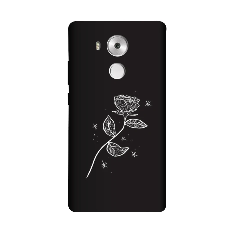 22 QAQsam силиконовый 6,0 дюйм(ов) для huawei mate 8 чехол с рисунком Матовый Телефон для huawei Ascend mate 8 чехлы - Цвет: 22