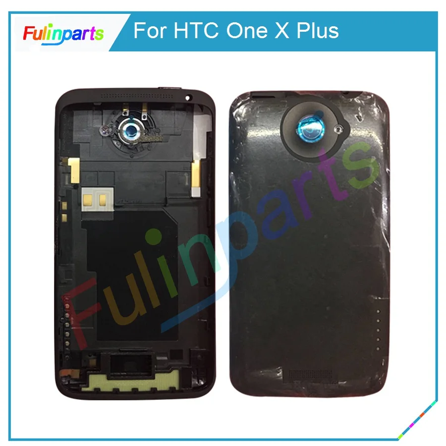 Для HTC One X Plus/One + задняя крышка корпус Батарейная дверь с объективом камеры