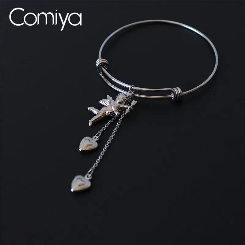 Comiya себе аксессуар браслеты для женщин Фея длинный кулон Brincos Femme Pendientes жесткий