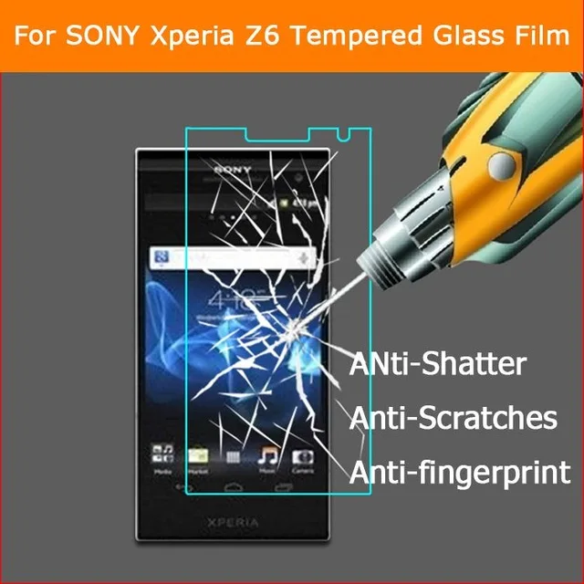 2.5D Закаленное стекло для Sony Xperia Z6 Высококачественная защитная пленка