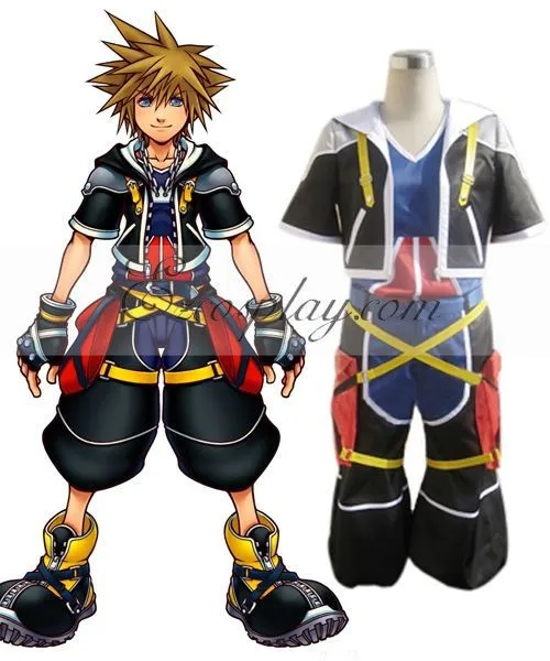 Костюм для косплея Kingdom Hearts 2 Sora EKH0007 E001|cosplay costume|sora cosplaysora costumes |