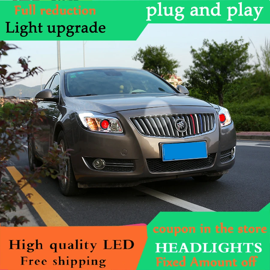 Автомобильный головной светильник для Buick Regal светодиодный s 09-13 Opel Insignia головная