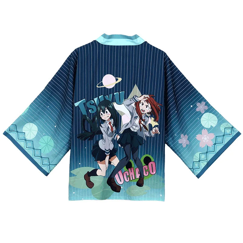 Плащ моя геройская Академия Ochaco Uraraka Asui Tsuyu защитный плащ от солнца банный халат