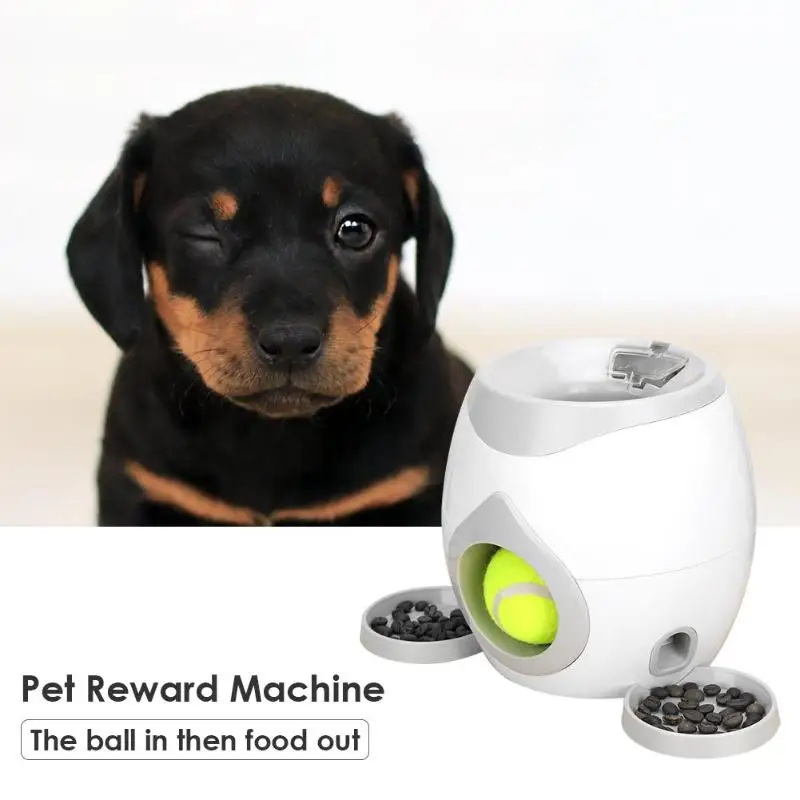 Intelligence Series Dog Tennis Ball Toys Fetch Launcher Reward Automatic Throwing Machine Pet Throw Device Emission | Дом и сад
