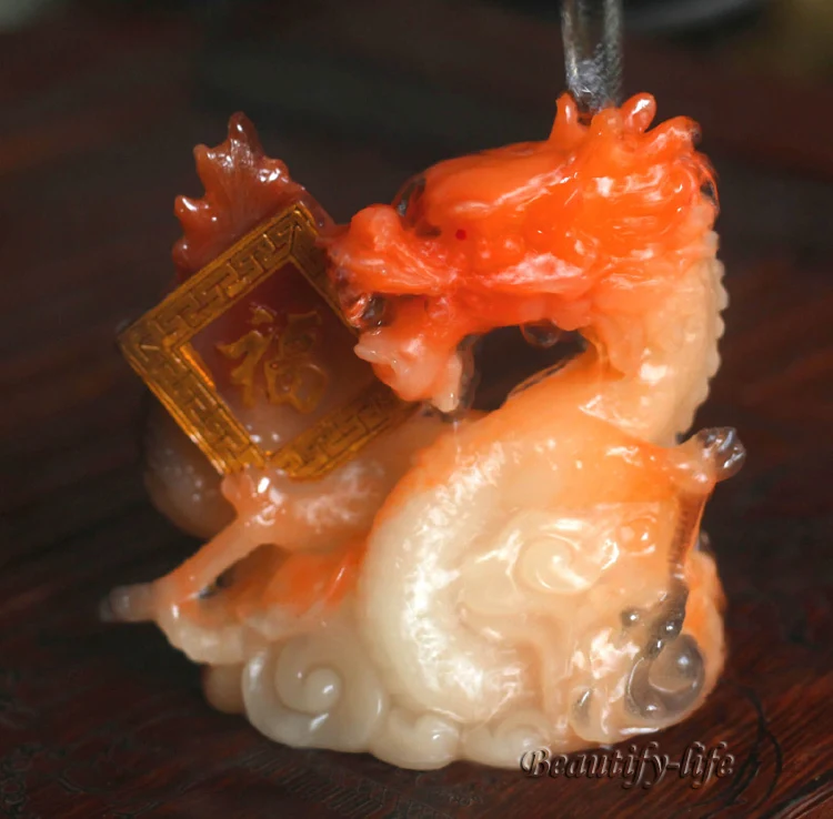 Талисман аллохроический счастливый Дракон фэн-шуй лучшие подарки новый подарок