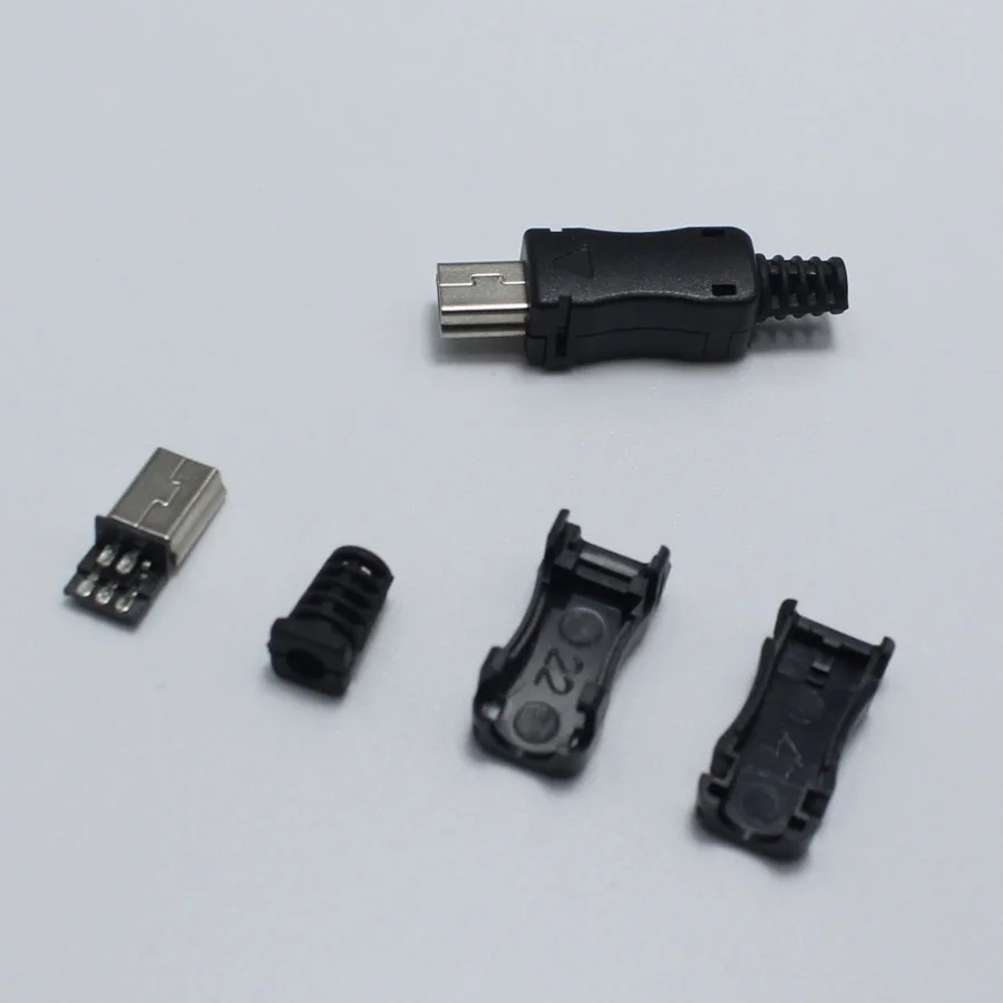 10 шт. DIY OTG Mini Type B USB 5Pin сварочный штекер разъем 4 в 1 адаптер черный|plugs diy|plug in wall lampplug
