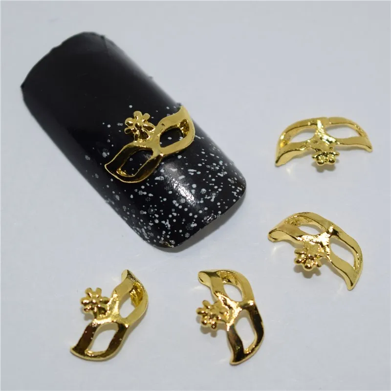 Beleshiny 10 шт./лот Маникюр серебряный сплав Стразы любовь Гвозди strass Талисманы 3D