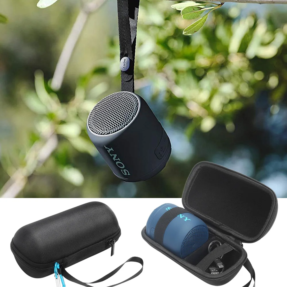 Жесткий Дорожный Чехол для sony SRS-XB12 XB10 Портативный беспроводной Bluetooth динамик и сумка для зарядного устройства сумка для хранения сумка Защитная сумка коробка