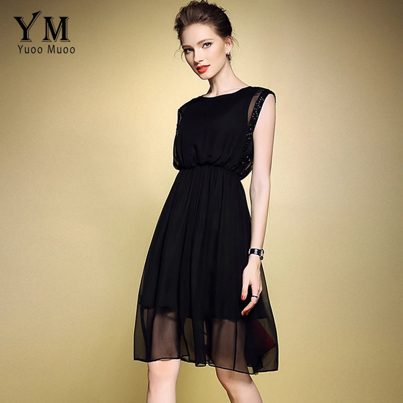 YuooMuoo Новое Прибытие Лето Женщины Red Dress Европейский Стиль Элегантных Женщин