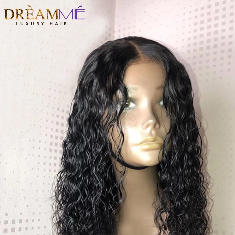 360 парик с фронтальным кружевом предварительно сорванный волосами младенца