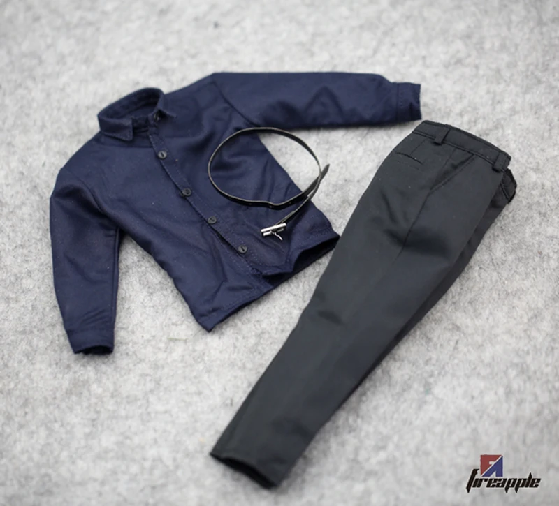 Экшн-фигурка в масштабе 1/6 набор одежды мужские брюки с поясом аксессуары для