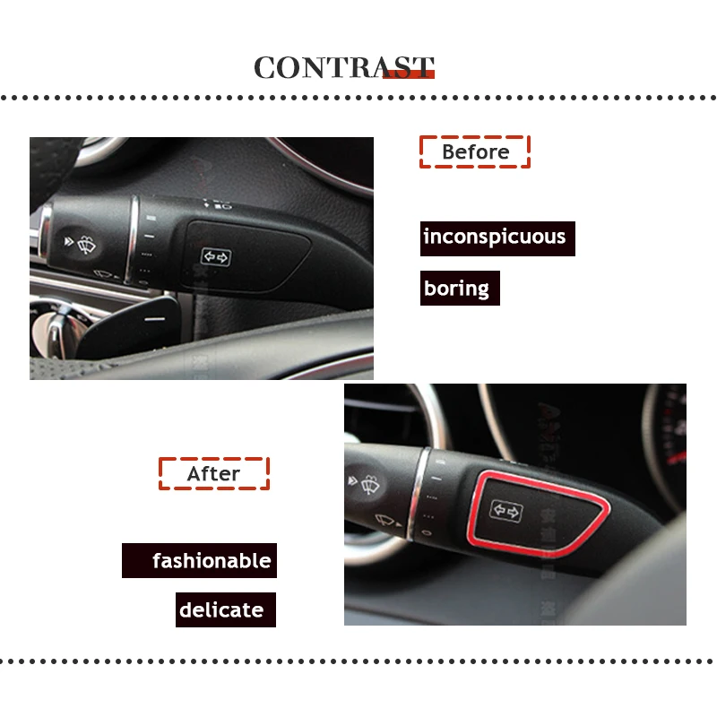 MCrea Авто AMG для Mercedes W212 W213 W176 W246 C117 X253 A B E GLA GLK CLA GLC наклейки рычаг стеклоочистителя