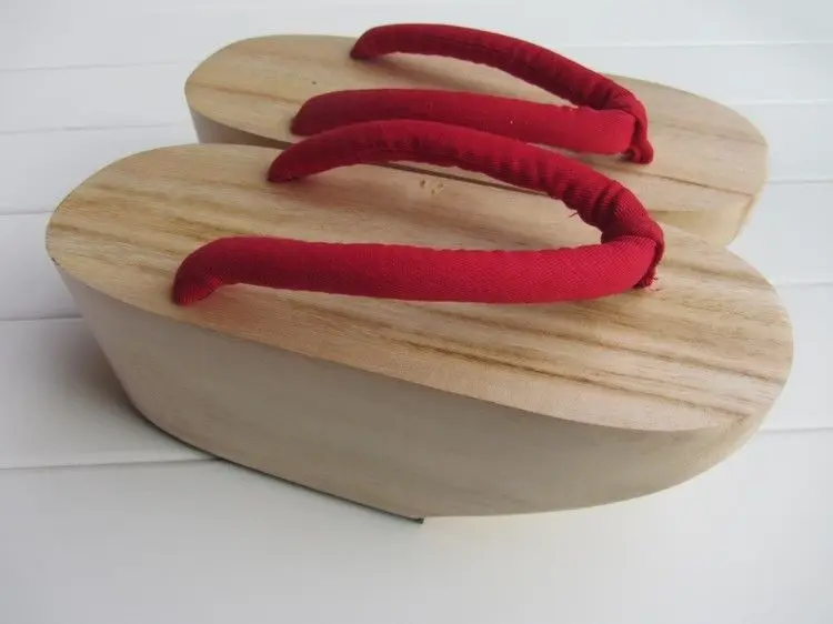 Для женщин деревянные Сабо японские гэта шлепанцы Сюжетно ролевые происхождения