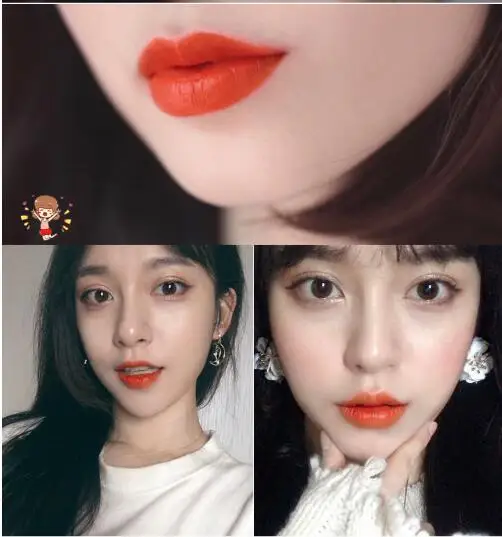 1pcs Color 1 1 шт. макияж LANYI LAN Yi восхищающаяся кристальная помада увлажняющая бархатная тумана для лица тупой светло-красный цвет 6844 - Цвет: 1pcs Color 1